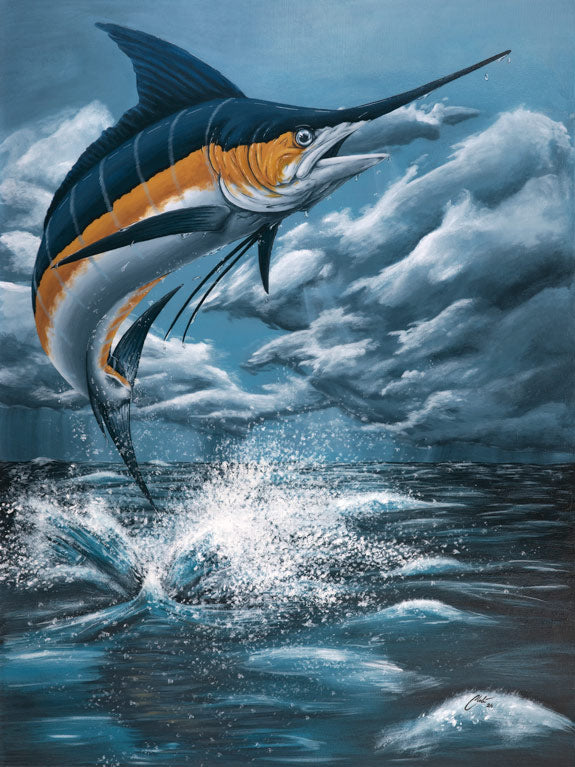 *Freedom in the Storm: Print Marlin Art